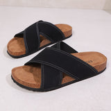 Herre Sandaler med Krydsede Remme – Casual Urban Sommer Stil