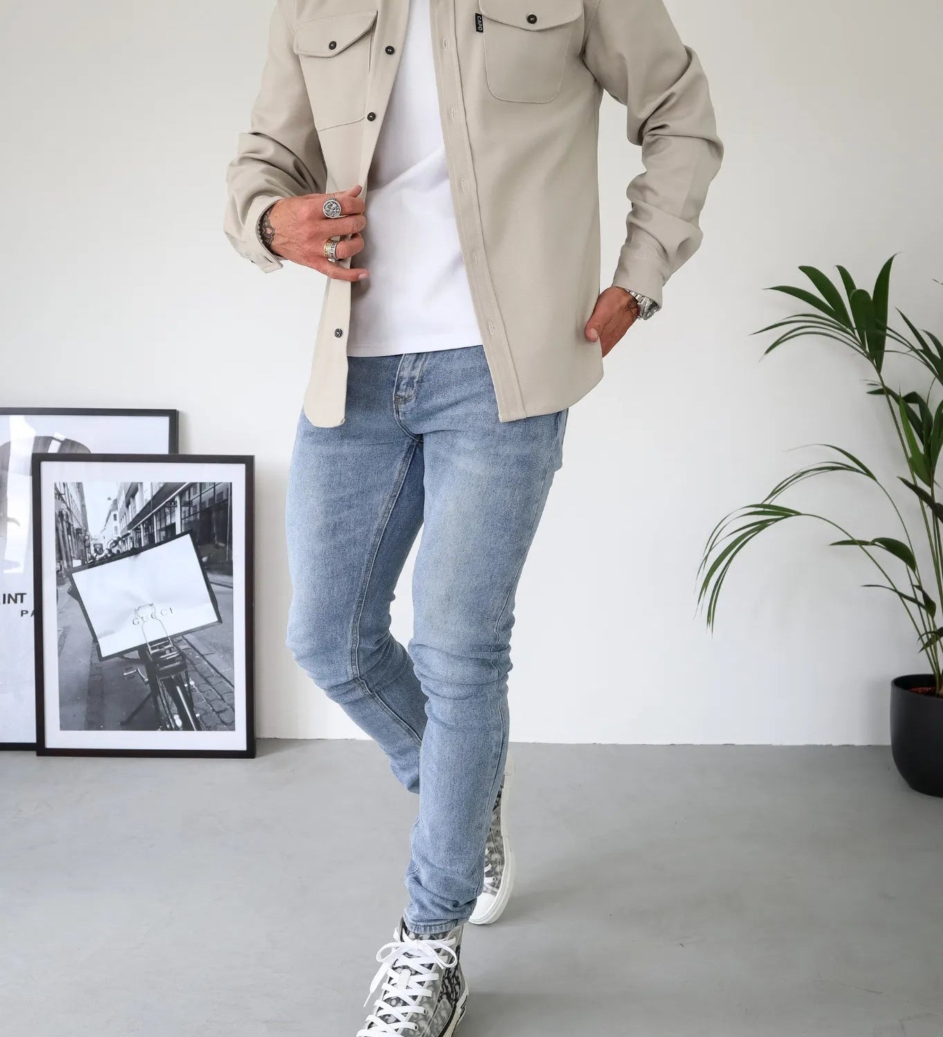 Noah | Herre Overshirt Jakke med Brystlommer