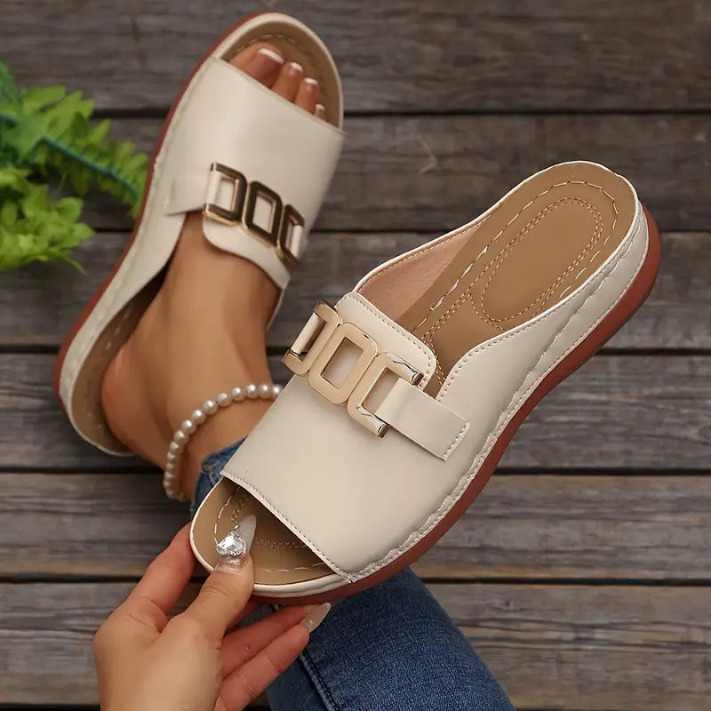 Isabel Dame Sandaler – Kilehæle Sandaler Elegant Sommerstil Komfortabel Pasform
