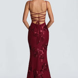 Dame Maxi Kjole – Figurbetonet Blonde Kjole Elegant Sommerkjole
