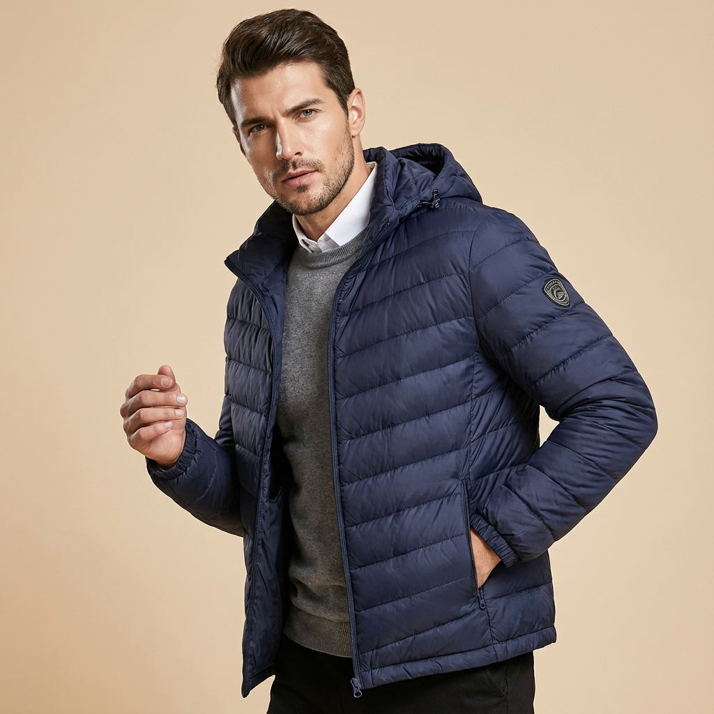 Nolan | Herre Quiltet Jakke i Klassisk Design