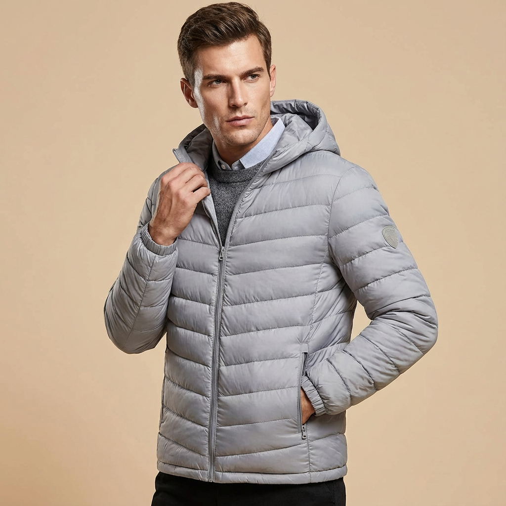 Nolan | Herre Quiltet Jakke i Klassisk Design