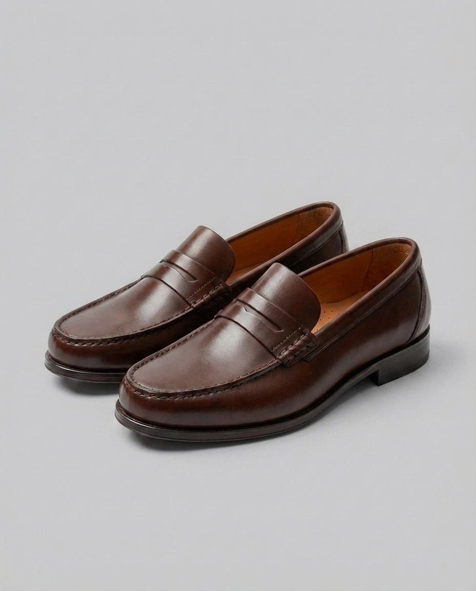 Penny Loafers Herre – Klassiske Slip-On med Komfortabel Pasform