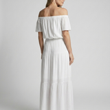 Amarisa Off-Shoulder Maxi Kjole – Luftig Lang Sommerkjole