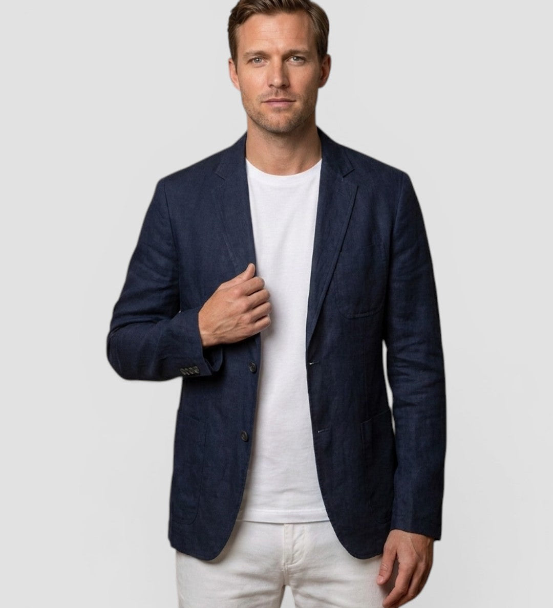 Herre Blazer Sommer – Let og Skræddersyet Pasform