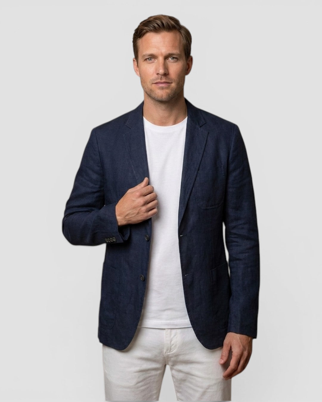 Herre Blazer Sommer – Let og Skræddersyet Pasform