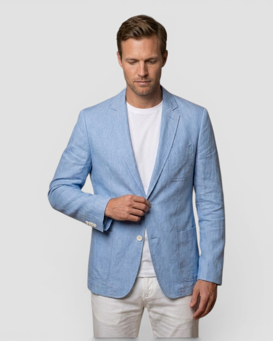 Herre Blazer Sommer – Let og Skræddersyet Pasform