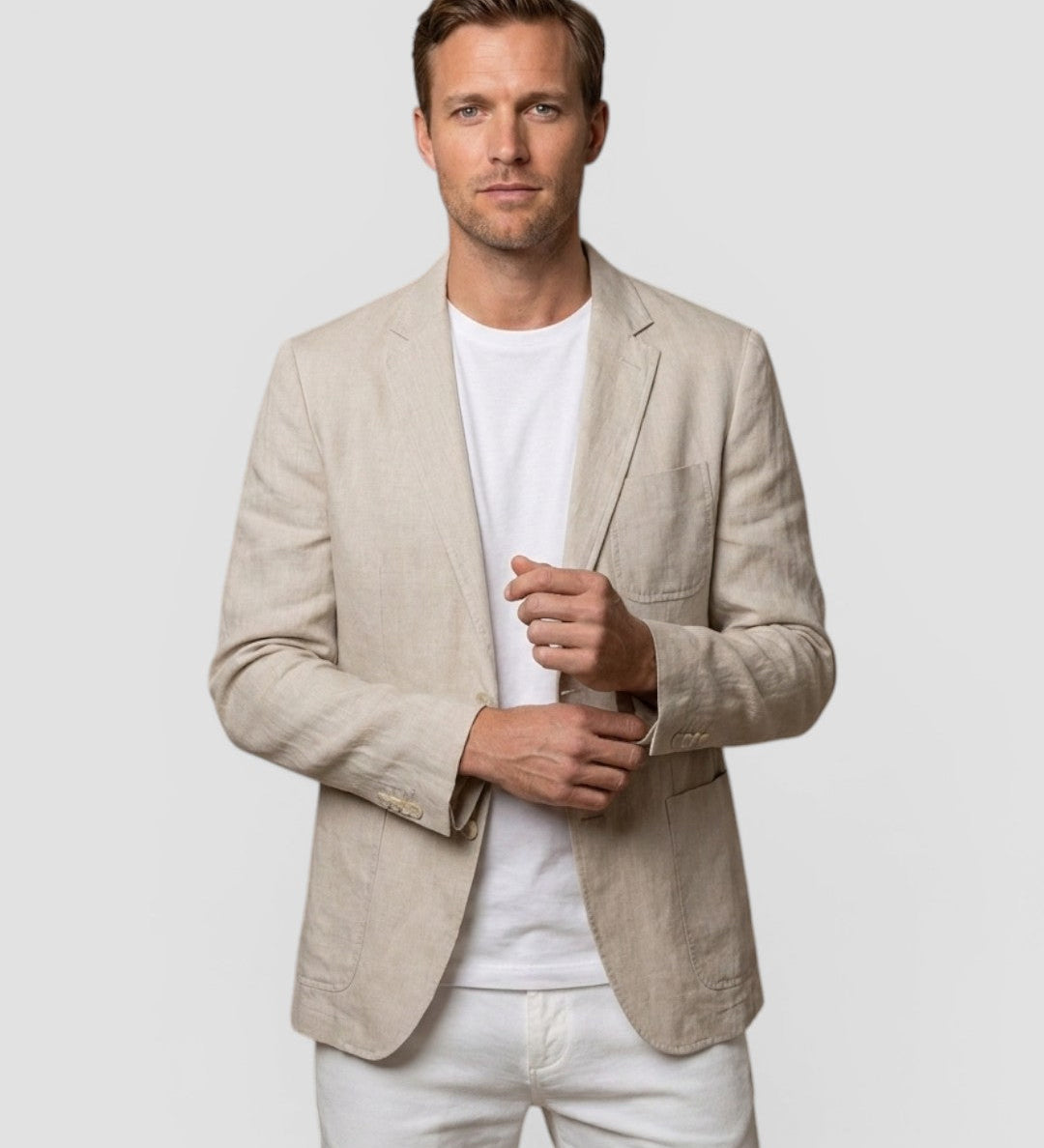 Herre Blazer Sommer – Let og Skræddersyet Pasform