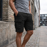 Silas | Sommer Shorts med Cargolommer og Bæltestropper