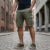 Silas | Sommer Shorts med Cargolommer og Bæltestropper