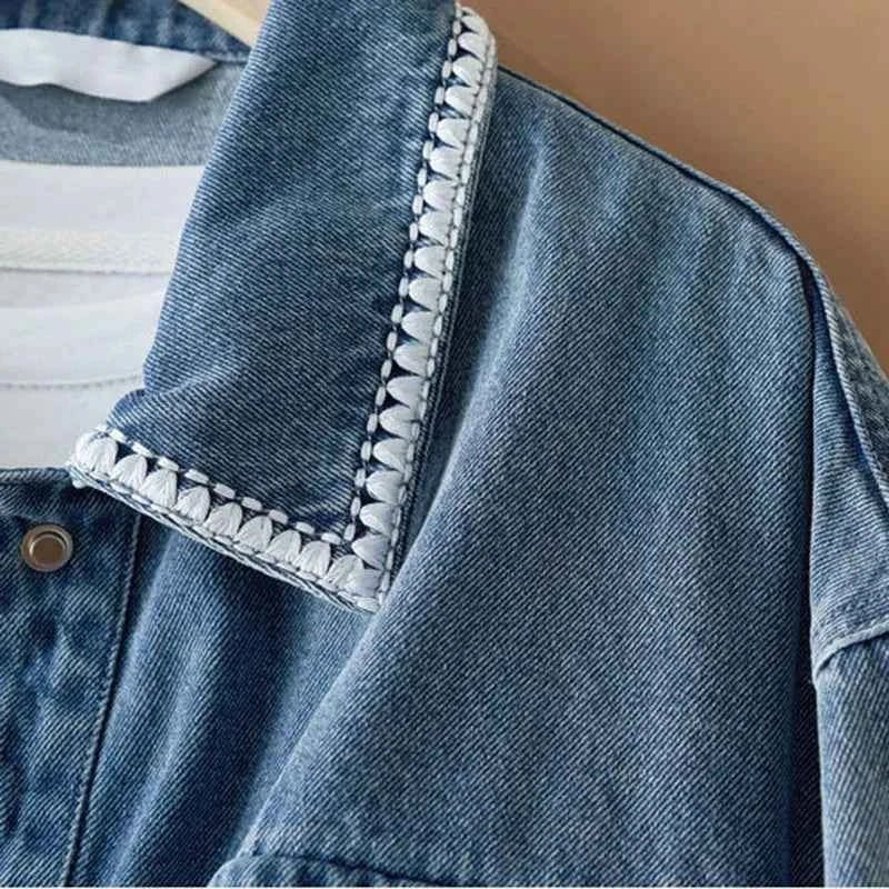 Kvinders Klassiske Denimjakke