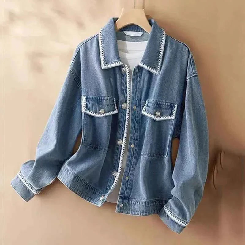 Kvinders Klassiske Denimjakke