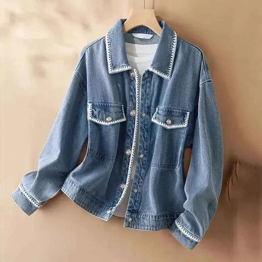 Kvinders Klassiske Denimjakke