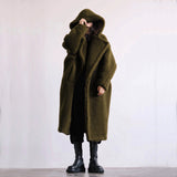 Dame Vinterfrakke Lang Oversize