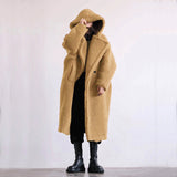 Dame Vinterfrakke Lang Oversize