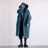 Dame Vinterfrakke Lang Oversize