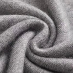 Herresweater med rund hals, lange ærmer og ribkanter