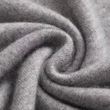 Herresweater med rund hals, lange ærmer og ribkanter