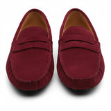 Loafers Herre i Suede-Look – Mokkasin Stil med Blødt Foer