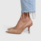 Bella Kitten Heels – Tidløse Spidse Kitten Heels med Komfort
