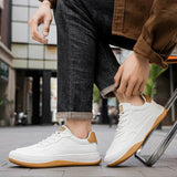 Herre Sneakers Low Top med Snørebånd og Polstring