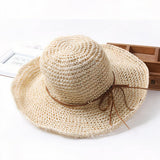 Cap Bred Skygge Sommerhat Solbeskyttende Dame Strand Sommer Stil – Madison